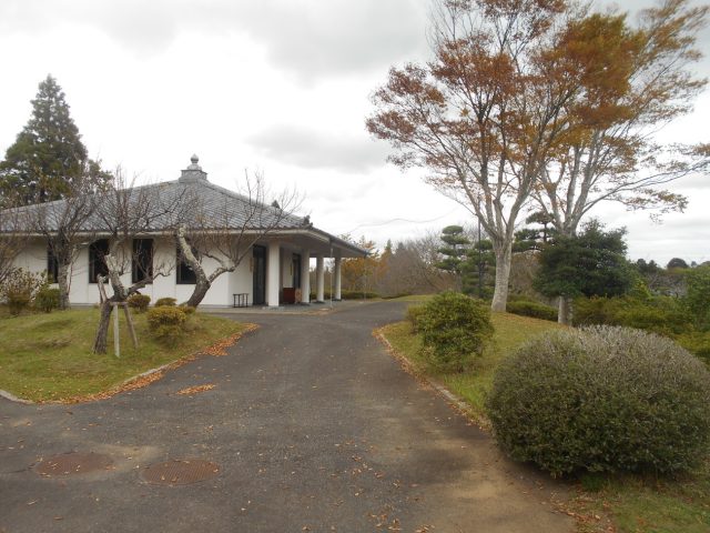成田メモリアルパークも落ち葉に囲まれ秋の顔になりました